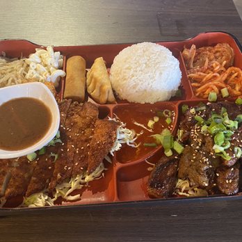 Ohya Sushi, Korean Kitchen & Bar - Bento Box Combo plus Lunch -Chicken Katsu & Beef Teriyaki - Korean Near Me - Glendale, Arizona Ohya Sushi, Korean Kitchen & Bar - Bento Box Combo plus Lunch -Chicken Katsu & Beef Teriyaki - Korean Near Me - Glendale, Arizona