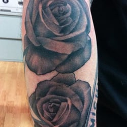 Red Anchor Tattoo