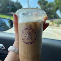 Axiom Coffee - Lavender honey latte