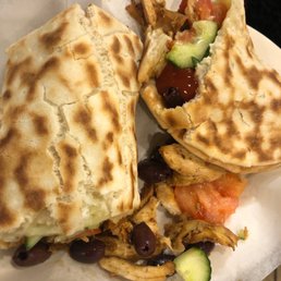 Chicken shawarma manooshi Chicken shawarma manooshi