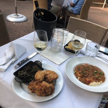 Table & Main - Perfect southern dinner!!! Fried chicken, greens, mac & cheese, and shrimp and grits. - Southern Near Me - Roswell, Georgia Table & Main - Perfect southern dinner!!! Fried chicken, greens, mac & cheese, and shrimp and grits. - Southern Near Me - Roswell, Georgia
