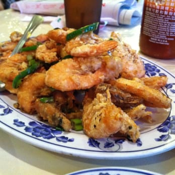 Chinese American - Salt toasted shrimp, a favorite of my family but I personally don't enjoy the shells being fried with the shrimp. Still good. - Chinese Near Me - Houston, Texas Chinese American - Salt toasted shrimp, a favorite of my family but I personally don't enjoy the shells being fried with the shrimp. Still good. - Chinese Near Me - Houston, Texas