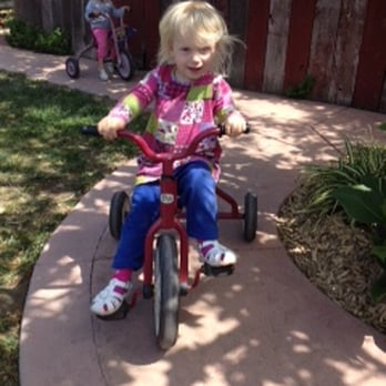 Mi Second Casa - In Home - Biking in the backyard! - Preschools Near Me - San Mateo, California