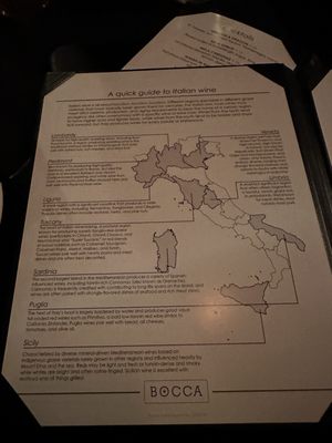 Menu photo 7 Bocca Indianapolis, IN