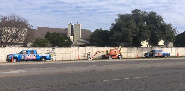 Slide of Roland's Roofing