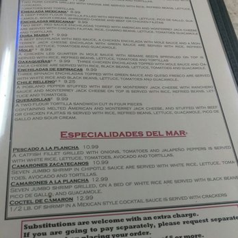 Casa Maria - Menu part 2 - Mexican Near Me - Austin, Texas Casa Maria - Menu part 2 - Mexican Near Me - Austin, Texas