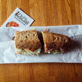 DiPisa Subs - a sandwich on a piece of wax paper - Sandwiches Near Me - Rochester, New York DiPisa Subs - a sandwich on a piece of wax paper - Sandwiches Near Me - Rochester, New York