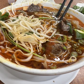 Pho Kevin - Bun ho lots of meat I enjoyed the fat @phokevin - Vietnamese Near Me - Laurel, Maryland
