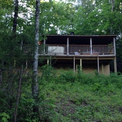 Front view from the road