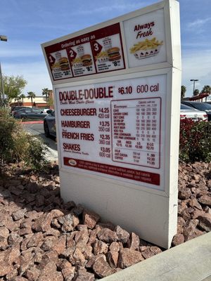 Menu photo 6 In-N-Out Burger Signal Hill, CA Menu photo 6 In-N-Out Burger Signal Hill, CA