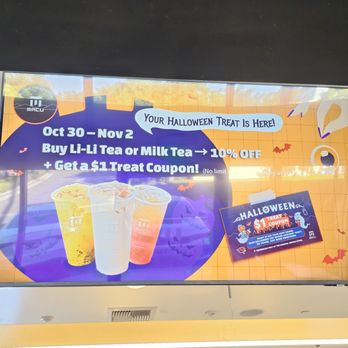 Macu Tea - Love that they do promotions here and there. 10/30/2025 - Bubble Tea Near Me - Irvine, California
