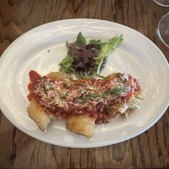 End Posts - Eggplant Rollatini - New American Near Me - Pilot Mountain, North Carolina