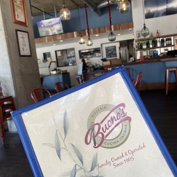 Buono's Pizzeria - Inside restaurant - Pizza Near Me - San Pedro, California