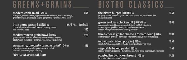 Menu photo 2 The Bistro Wilmington, NC Menu photo 2 The Bistro Wilmington, NC