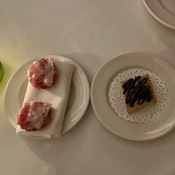 Junior - Yellowfin Tuna Tartelette, Celeriac and Black Truffle Barbajuan - Bars Near Me - Nashville, Tennessee