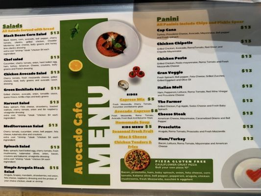 Menu photo 1 Avocado Cafe Chambersburg, PA