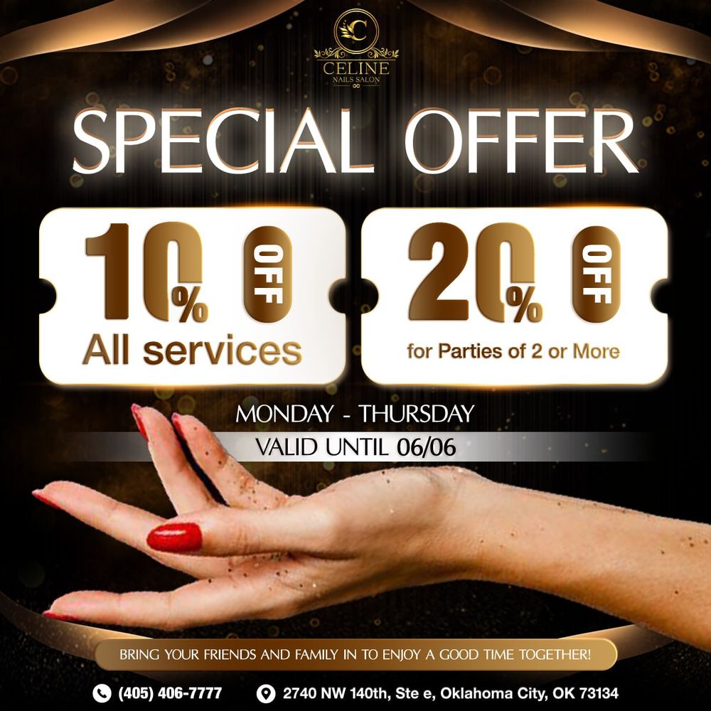 Celine Nails Salon Logo