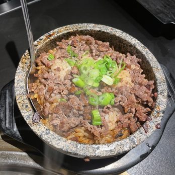 Chubby Cattle - Wagyu rice and onions so good - Barbeque Near Me - Rosemead, California
