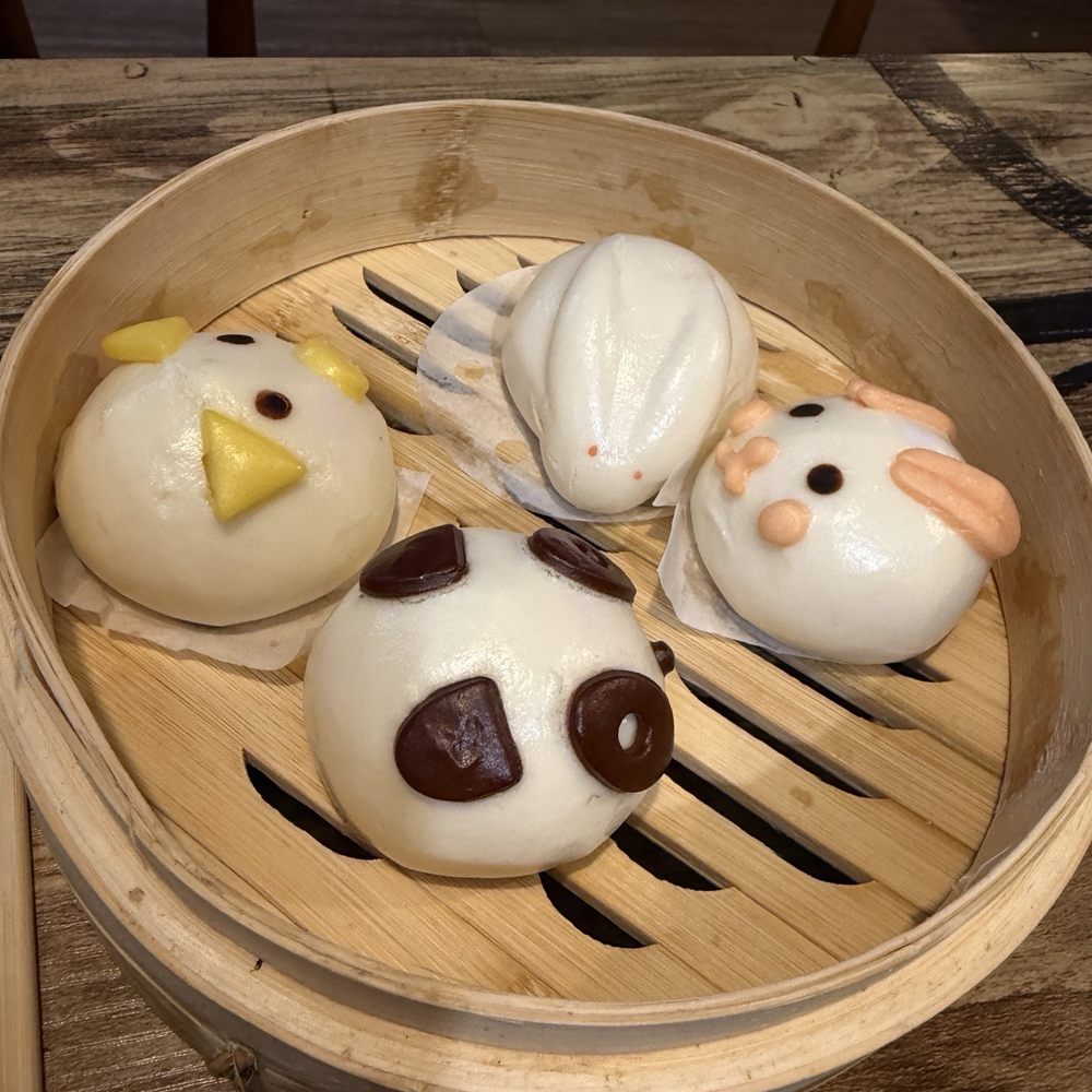 Ji Bei Chuan - N12.Cartoon Steamed Buns(4) - Chinese Near Me - Chico, California Ji Bei Chuan - N12.Cartoon Steamed Buns(4) - Chinese Near Me - Chico, California