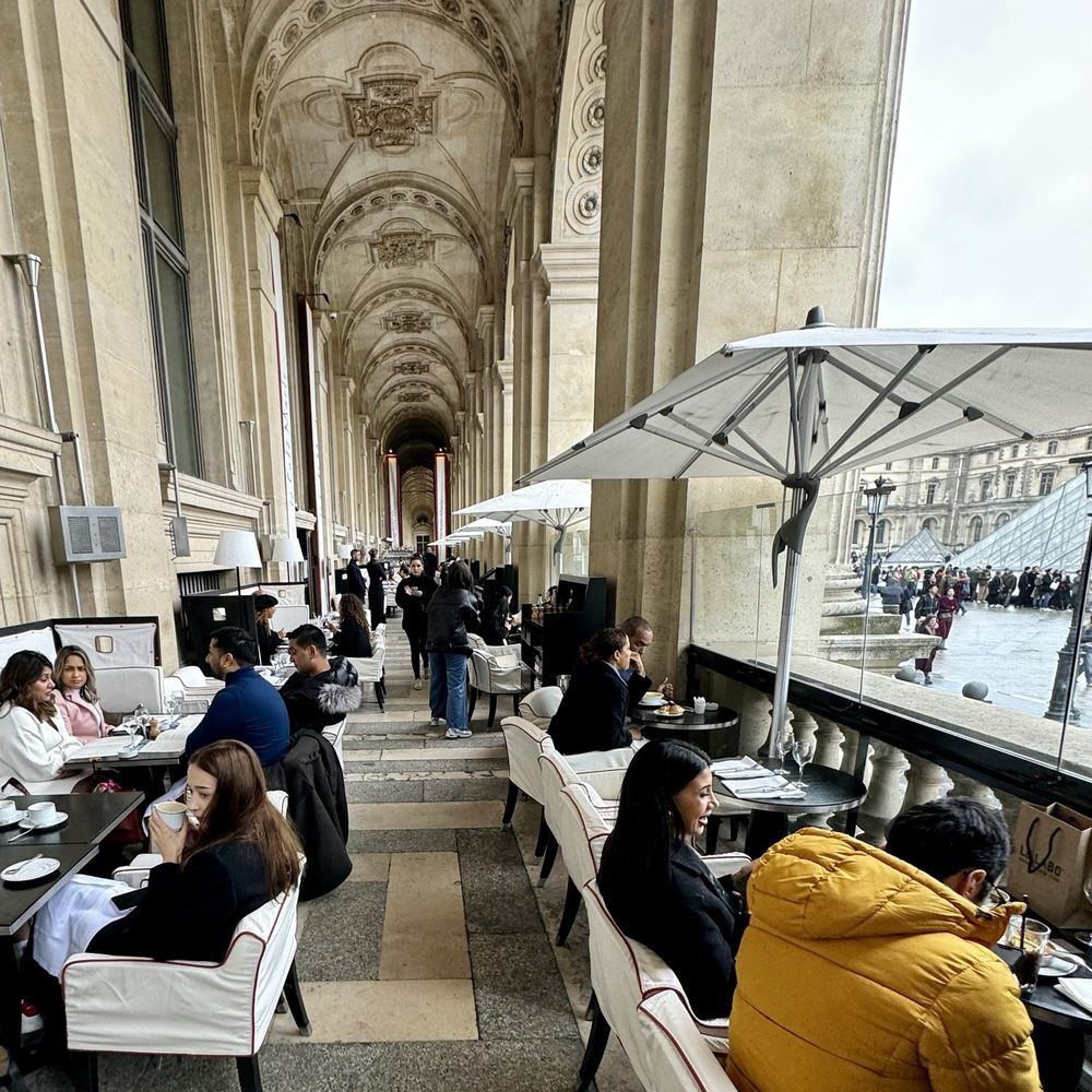 Le Café Marly - Outside Patio - French Near Me - Paris, 75 Le Café Marly - Outside Patio - French Near Me - Paris, 75