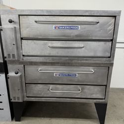 HT Restaurant Equipment - Bakers Pride 352 Double Deck Pizza Ovens
