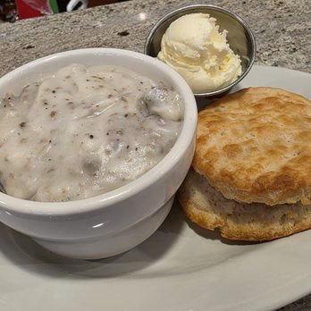 The Egg Bistro - Side of sausage gravy and single biscuit - Breakfast & Brunch Near Me - Virginia Beach, Virginia The Egg Bistro - Side of sausage gravy and single biscuit - Breakfast & Brunch Near Me - Virginia Beach, Virginia