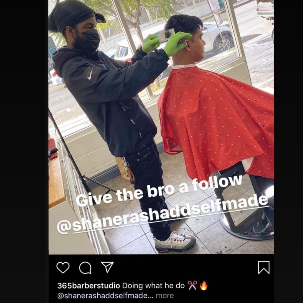 365 Barbershop - Loved the cut, will come back next month. Im just happy theyre open and place is spacious and comfy. 11/10 - Barbers Near Me - Los Angeles, California