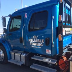 Ol Reliable Car Care & Towing - Room for everyone. Has big back seat that can hold 5-6 passengers.