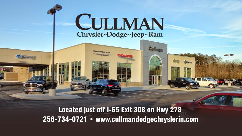 CULLMAN CHYSLER DODGE JEEP Updated July 2024 300 Benchmark Way