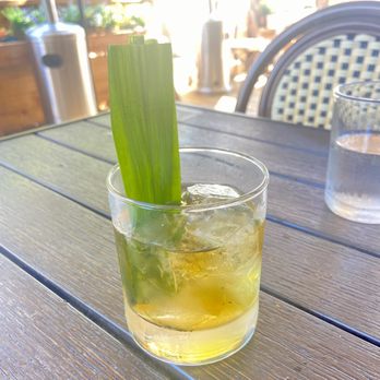 Avenida Restaurant - Pandan Old Fashioned - Filipino Near Me - San Mateo, California