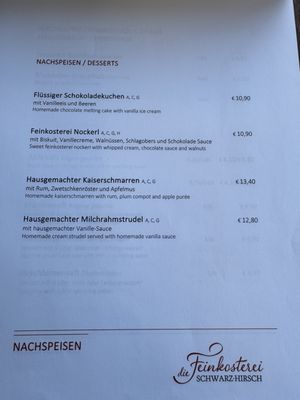 Menu photo 6 DIE FEINKOSTEREI Vienna, 9