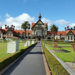 Rotorua Musuem - A view from outside the museum.... Old grand bath house