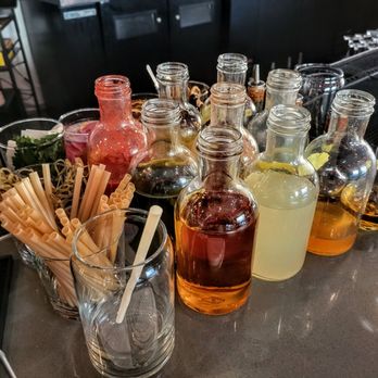JuXi - Tinctures and Syrups at the bar - Cantonese Near Me - Alameda, California