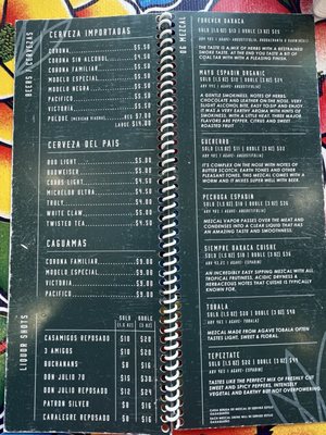 Menu photo 4 Oaxaca Restaurant Fresno, CA