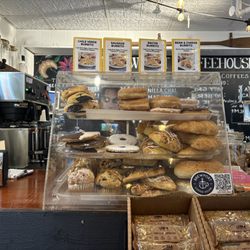 Brewport Coffee House - Pastries and breakfast burrito offerings