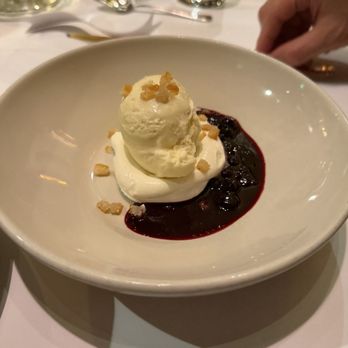 Chez Panisse - Meyer lemon ice cream with merengue - New American Near Me - Berkeley, California