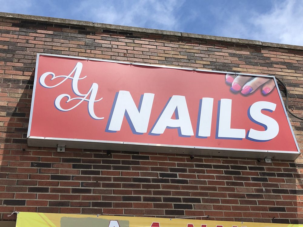 A A Nails Logo