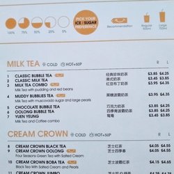 Fantastea - Menu