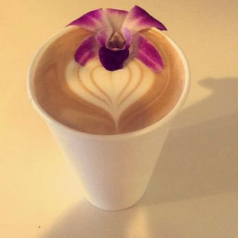 Cafein - Signature Rosewater Latte - Coffee & Tea Near Me - Chantilly, Virginia