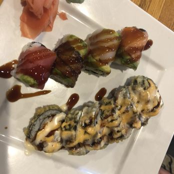 Yosaku - a plate of sushi with a variety of toppings - Sushi Bars Near Me - Anderson, Indiana