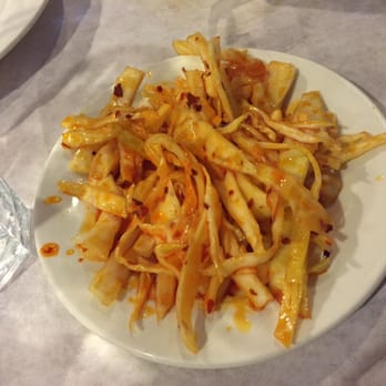 Lao Sze Chuan - The free spicy cabbage! Wish they refilled these plates hehe - Szechuan Near Me - Chicago, Illinois Lao Sze Chuan - The free spicy cabbage! Wish they refilled these plates hehe - Szechuan Near Me - Chicago, Illinois
