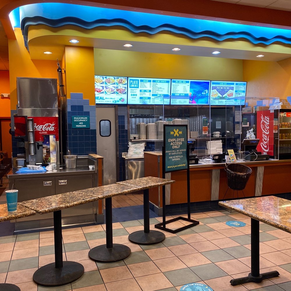 Ono Hawaiian BBQ - the interior of the restaurant - Hawaiian Near Me - Upland, California
