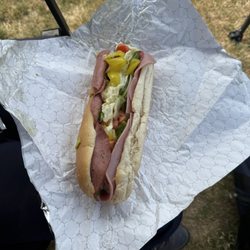 Italian grinder toasted