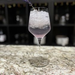 Valley Social Wine Bar - House made alcohol free lavender soda