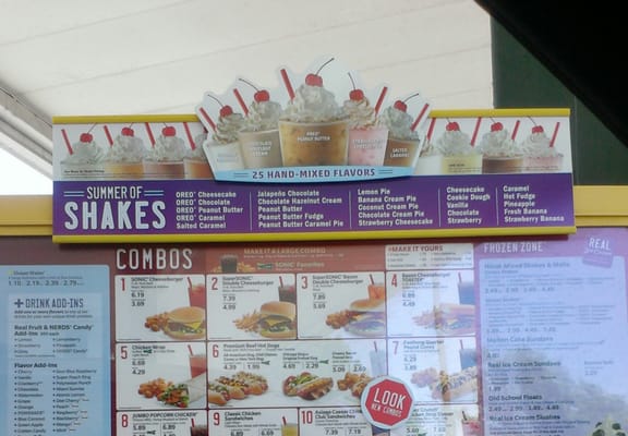 Menu photo 3 Sonic Drive-In NASHVILLE, TN