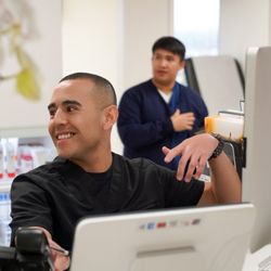The Foot and Ankle Sports Institute - Josue (Front Desk associate), Bim (Medical Assistant)