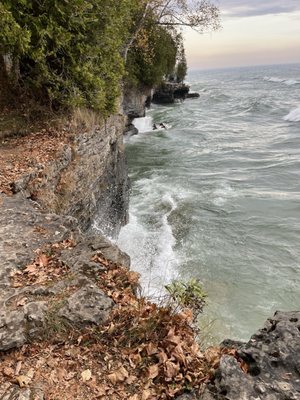 Cave Point County Park by null
