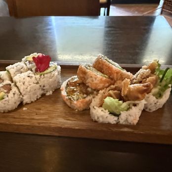 Sushi Bang Bang - Salmon avocado roll and spider roll - Japanese Near Me - Austin, Texas