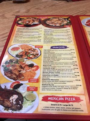 Menu photo 2 Cancun Mexican Grill Woodstock, GA