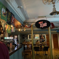 Bleecker Street Cafe Bar - Cool signs and decor!